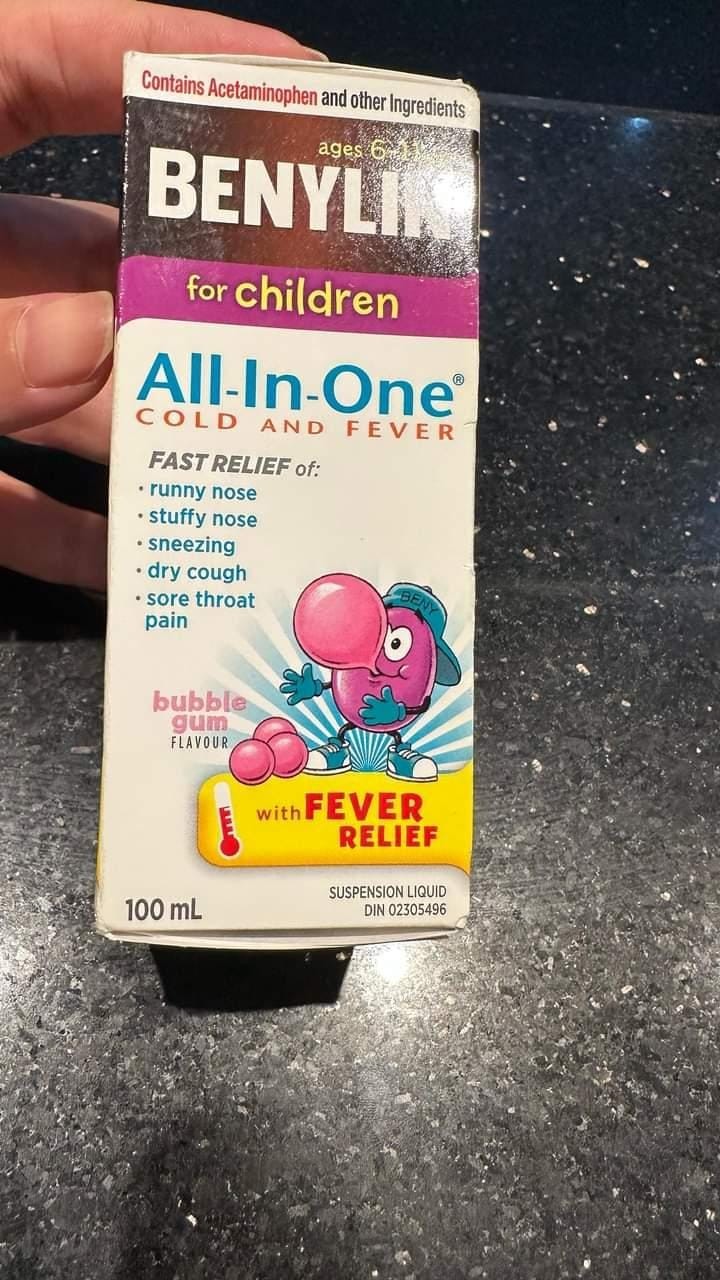 Benylin - Childrens All‑In‑One Cough Syrup Medication
