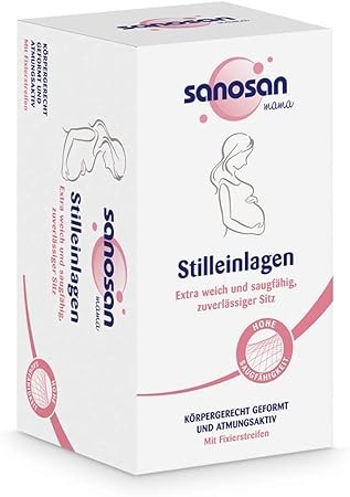 Sanosan Count of 30 Nursing Pads