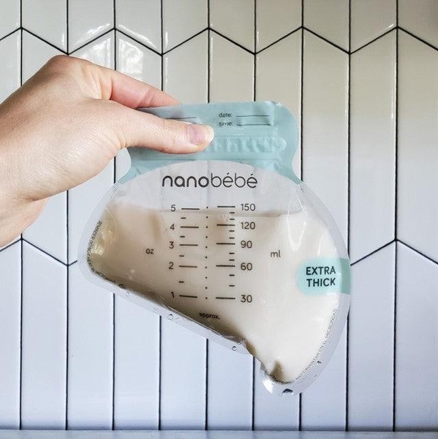 nanobebe (Count of 25) Milk Storage Bags