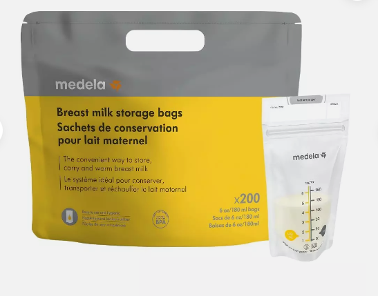 Medela 200 bags Milk Storage Bags