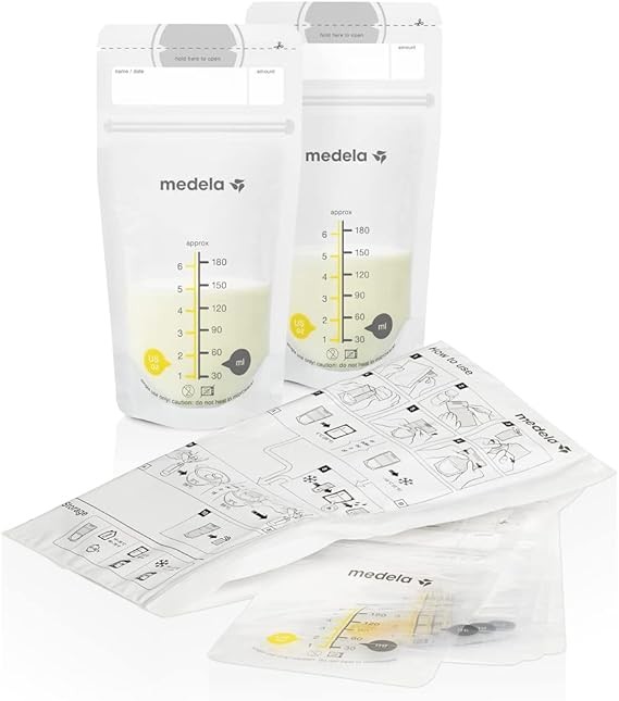 Medela Count of 25 Milk Storage Bags