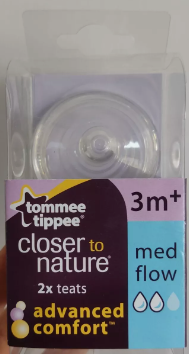 Tommee Tippee Closer to Nature 3m+ Nipples