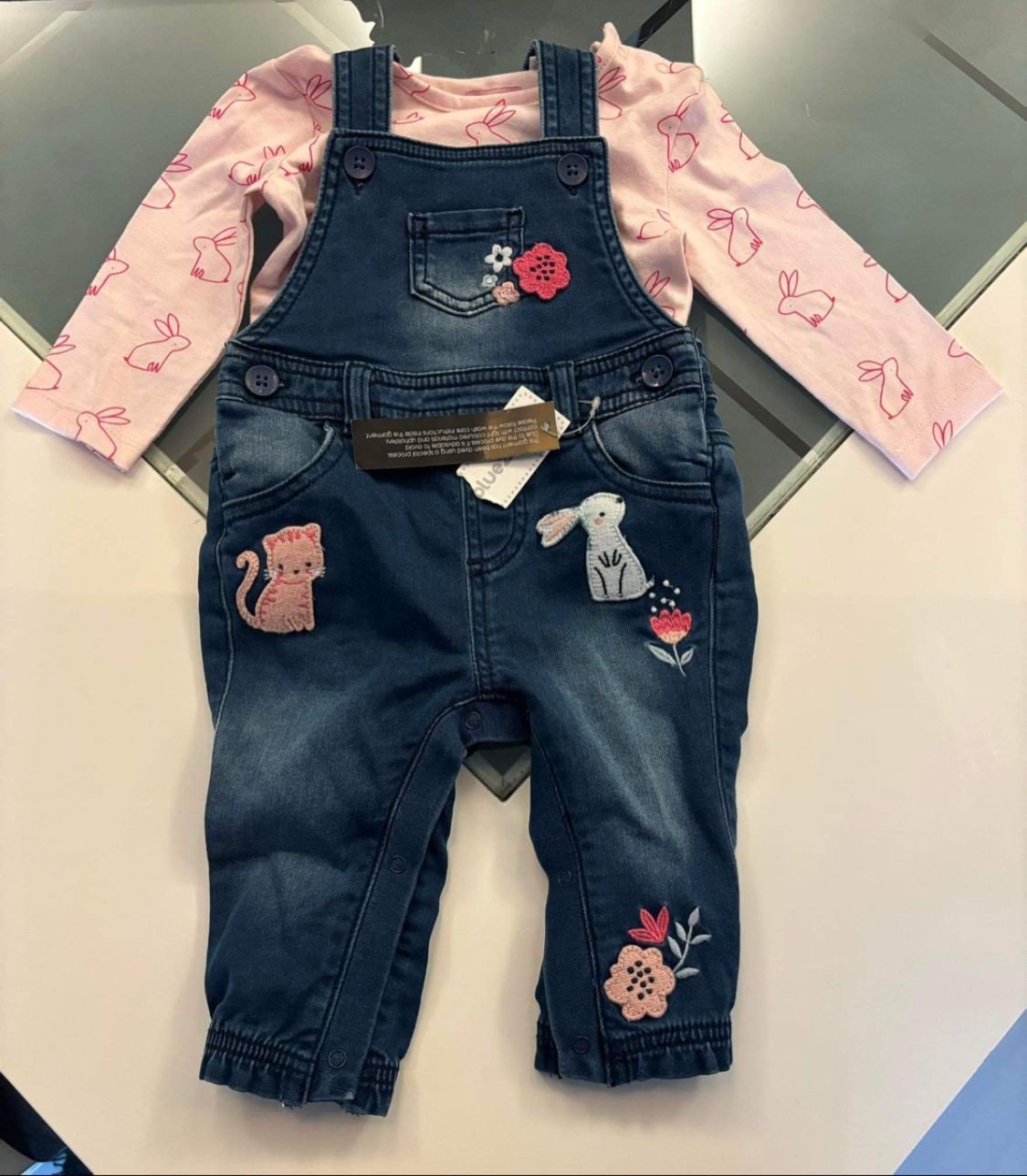 (3-6M) Girl Coverall
