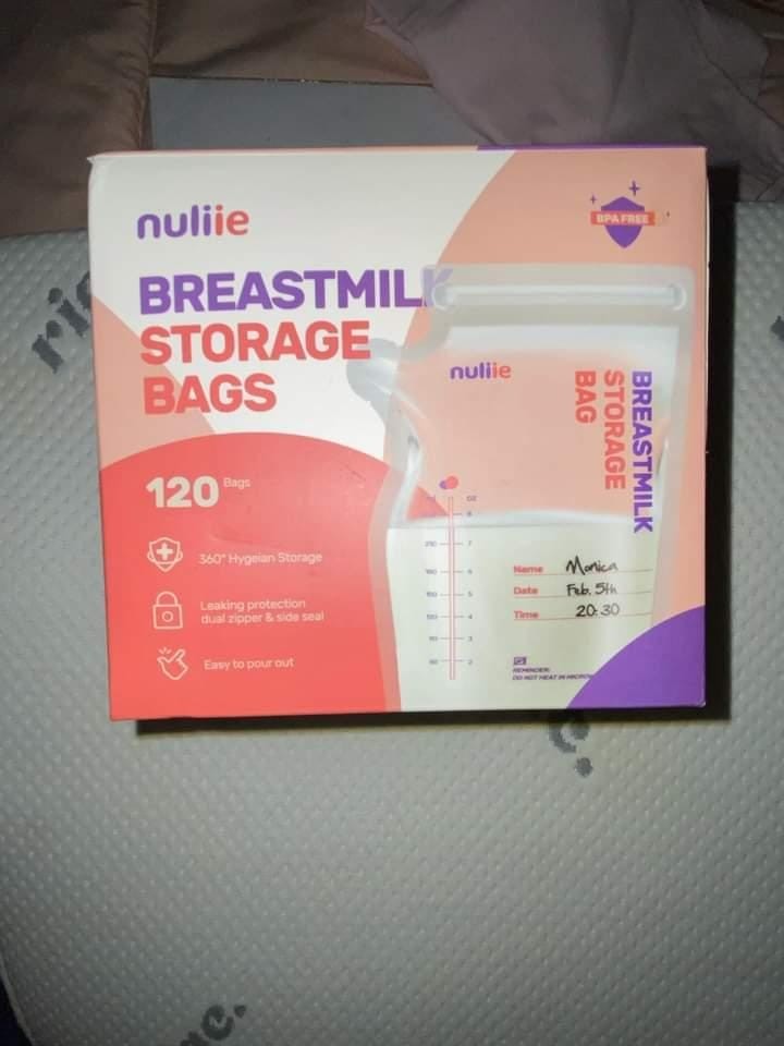 Nuliie (50 Bags) Milk Storage Bags