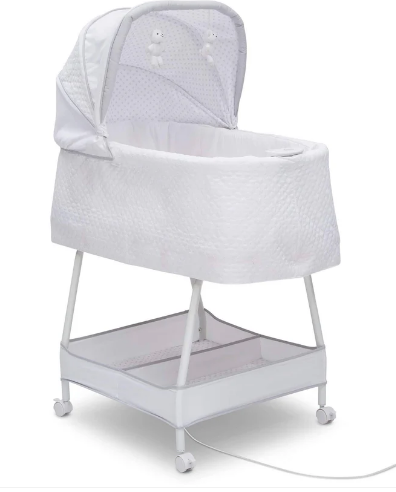 Simmons Silent Auto Gliding Elite Bassinet