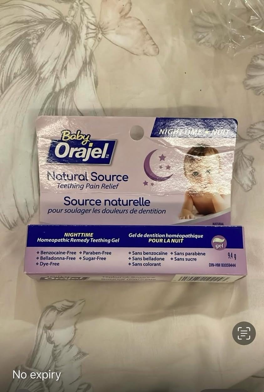 Orajel Natural Source Teething Gel