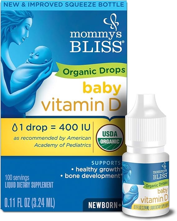 Mommy's Bliss Vitamin D Drops (Exp 04/25) OTC Medication