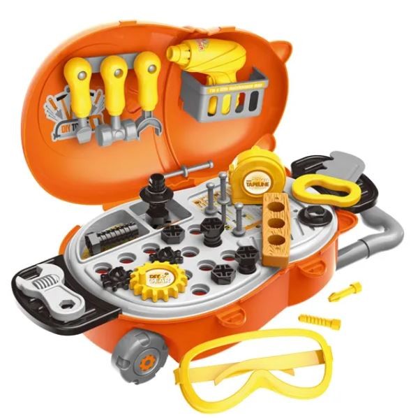 Mechanic Tools Box Pretend Play