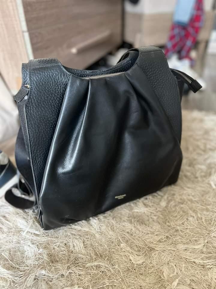 Storksak Kaia Leather  Diaper Bag