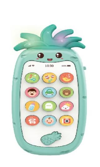 Babylove Pineapple Themed Mobile Phone Light & Sound Toy