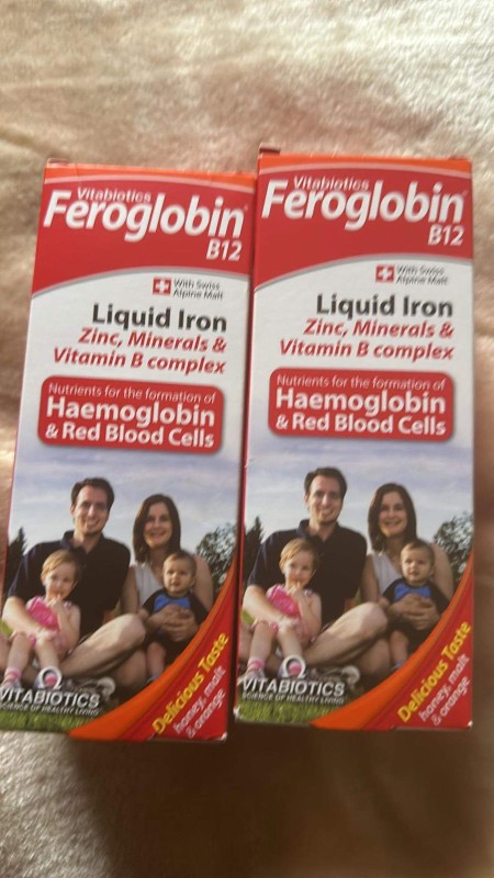 Vitabiotics Feroglobin B12 Syrup 200 ml (Expiry 05/2025) Medication
