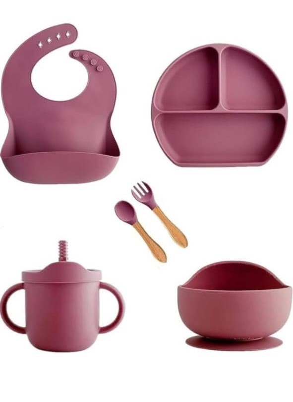 S2C Silicone Baby Feeding Set