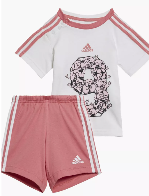 Adidas (6-9m) Girl Outfit Set