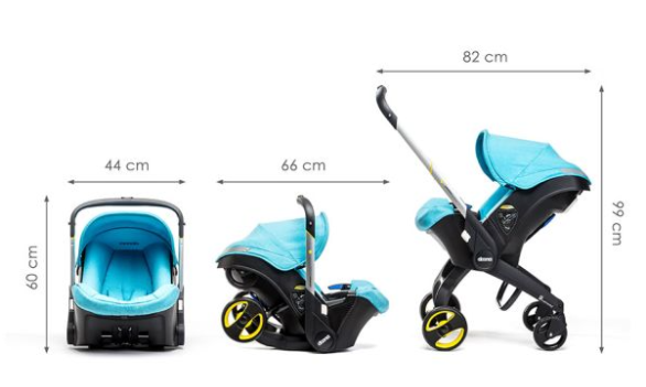 Doona  All-in-One Travel System Stroller