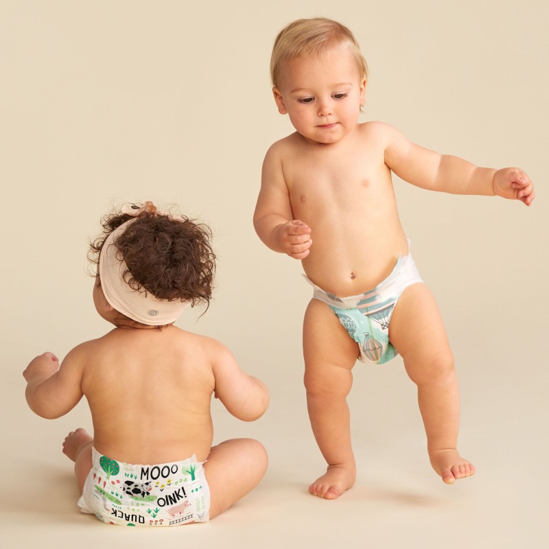 Honest Barnyard Babies (Size 1) Count of 40 Diapers