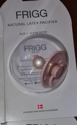 FRIGG  rope latex (0-6m) Pacifier