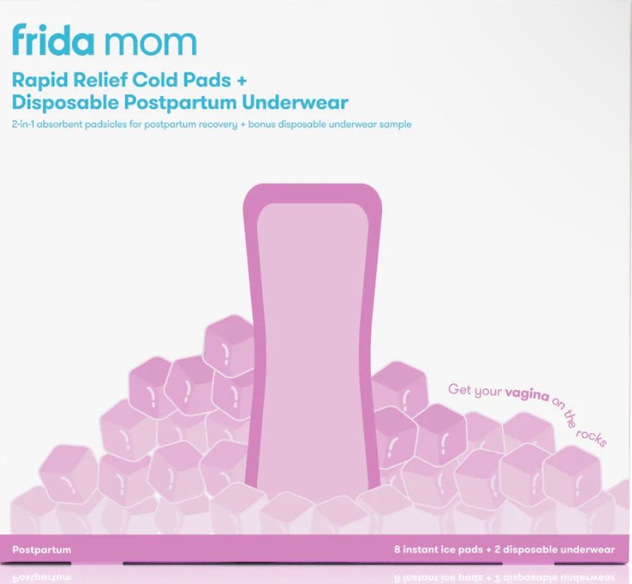Frida Mom Instant Ice Maxi Pads + Underwear Postpartum Relief
