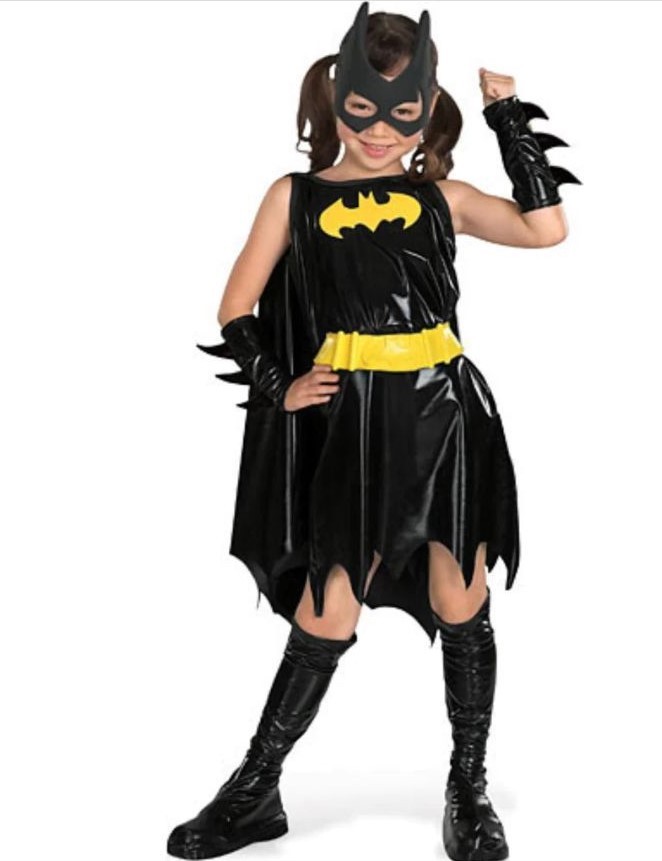 Batgirl (8-10y) Girls Costume