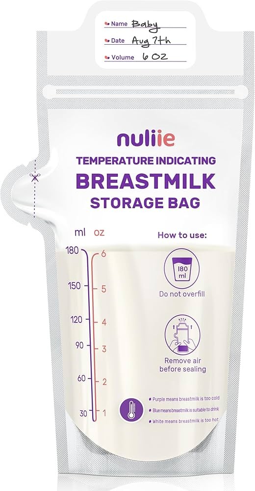 Nuliie 50  Milk Storage Bags