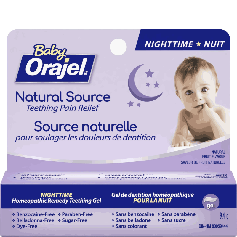 Orajel Natural Source Teething Gel