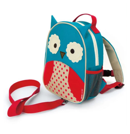 Skip Hop Owl Leash and Harness Kids Backpack