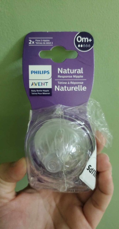 Philips Avent Natural Flow 2 (0M+) Nipples