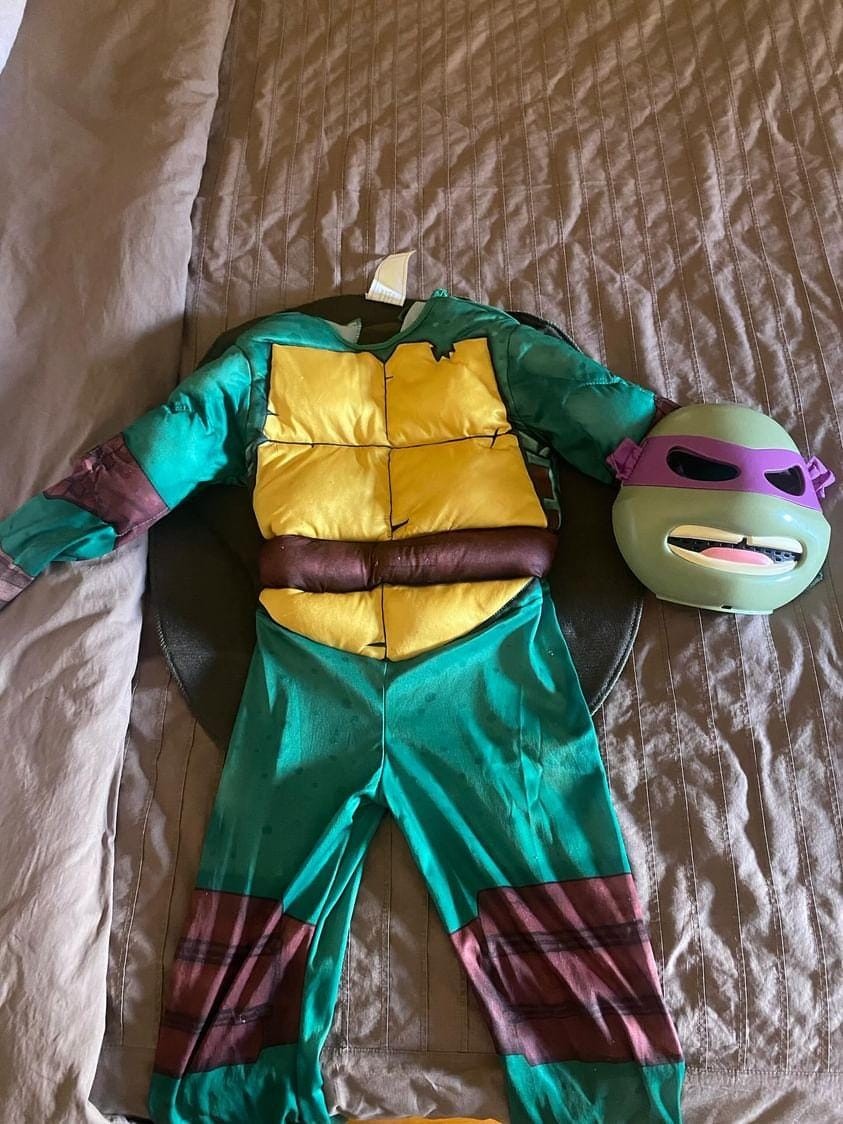 ninja turtles (7-8y) Boys Costume