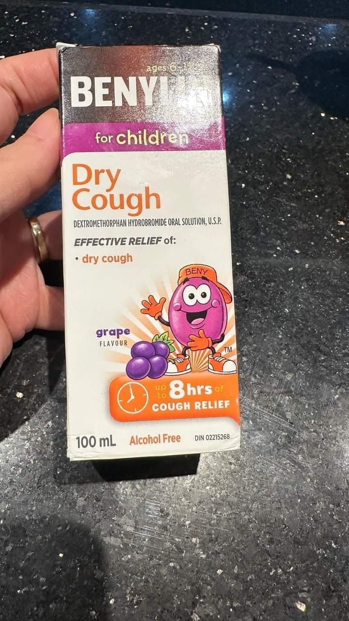 BENYLIN®  For Children Dry Cough Syrup  Medication