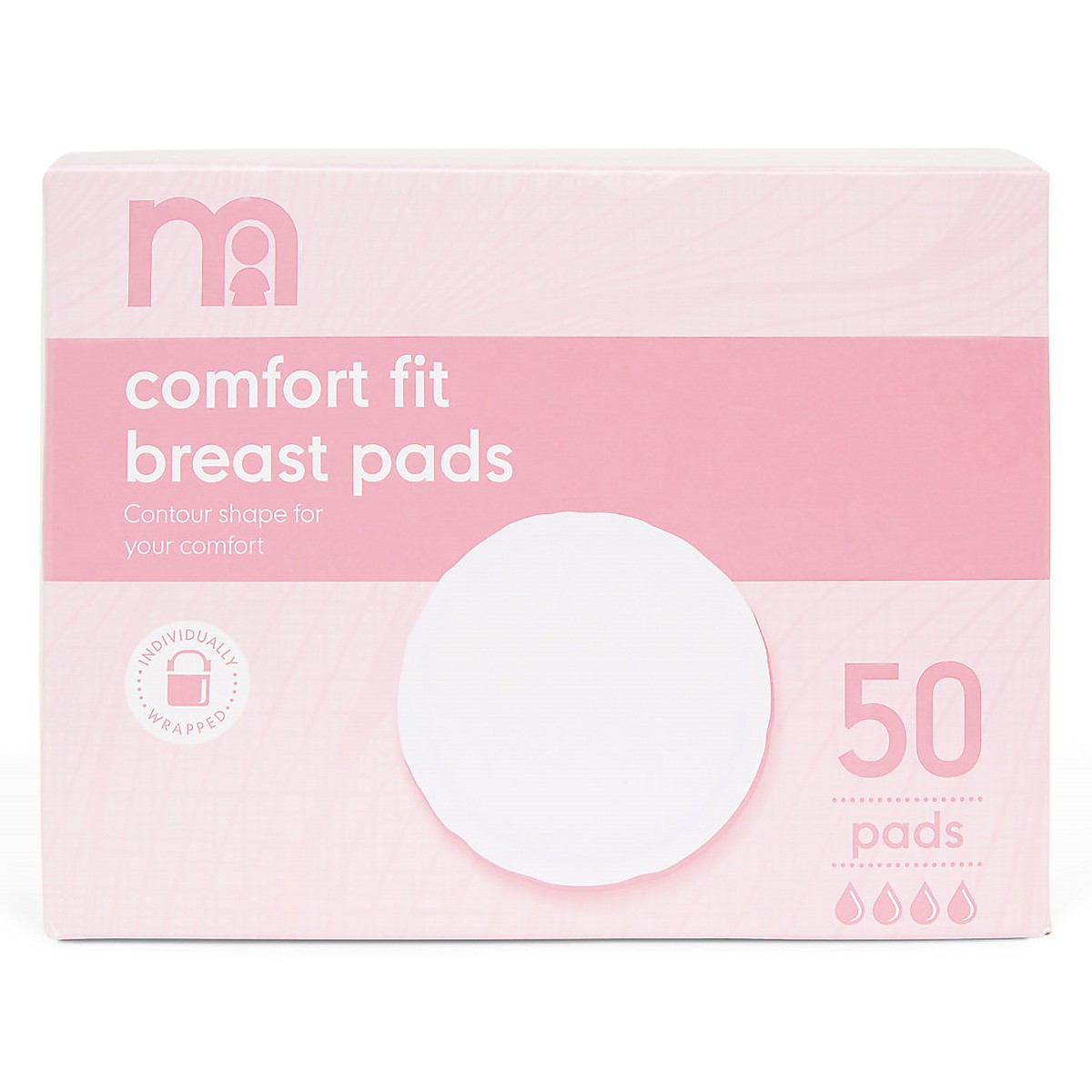Mothercare Comfort Fit  Nursing Pads
