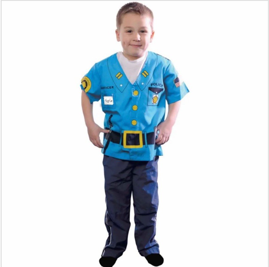 Police Toddler Costume Boys Costume