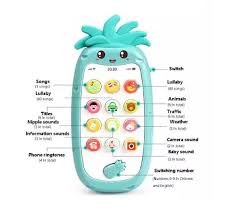 Babylove Pineapple Themed Mobile Phone Light & Sound Toy