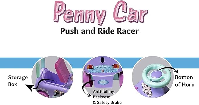 Tic Toys Penny Car Ride On