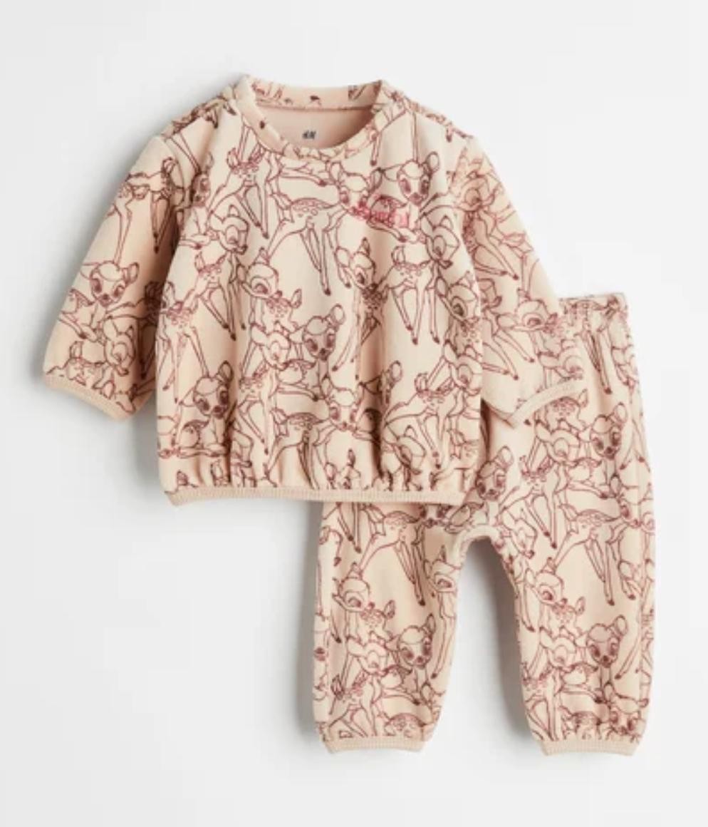 H&M (2-4M) Girl Outfit Set