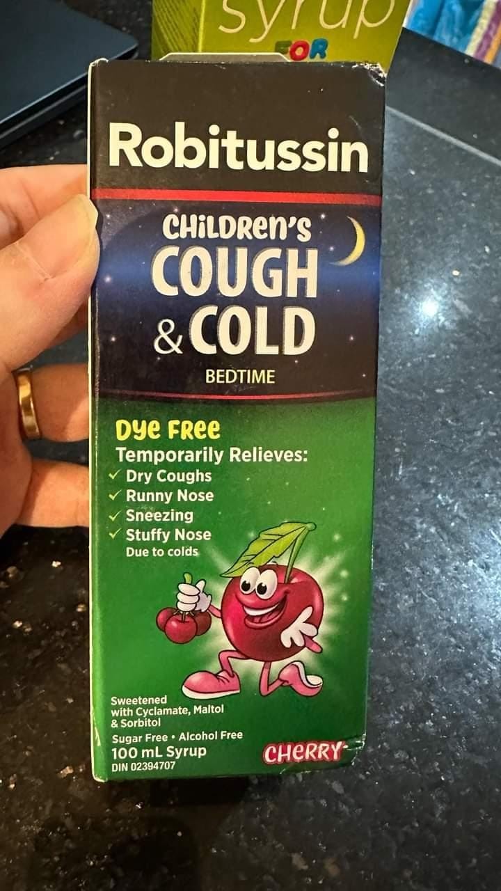 Robitussin Children’s Cough & Cold Bedtime Medication