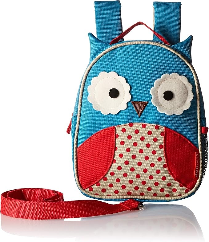 Skip Hop Owl Leash and Harness Kids Backpack